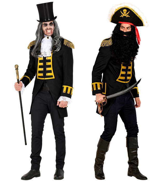 Costum Jacheta Neagra Caracteriala