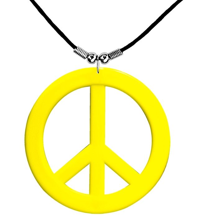 Colier Hippie Galben
