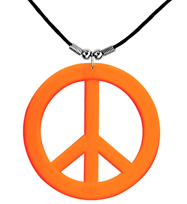 Colier Hippie Portocaliu