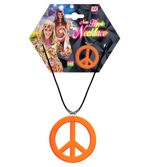 Colier Hippie Portocaliu