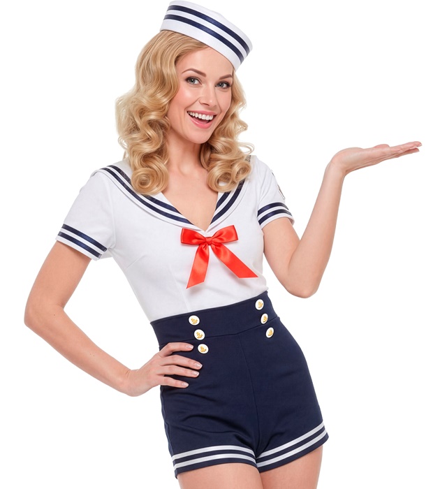 Costum Marinar Dama Salopeta