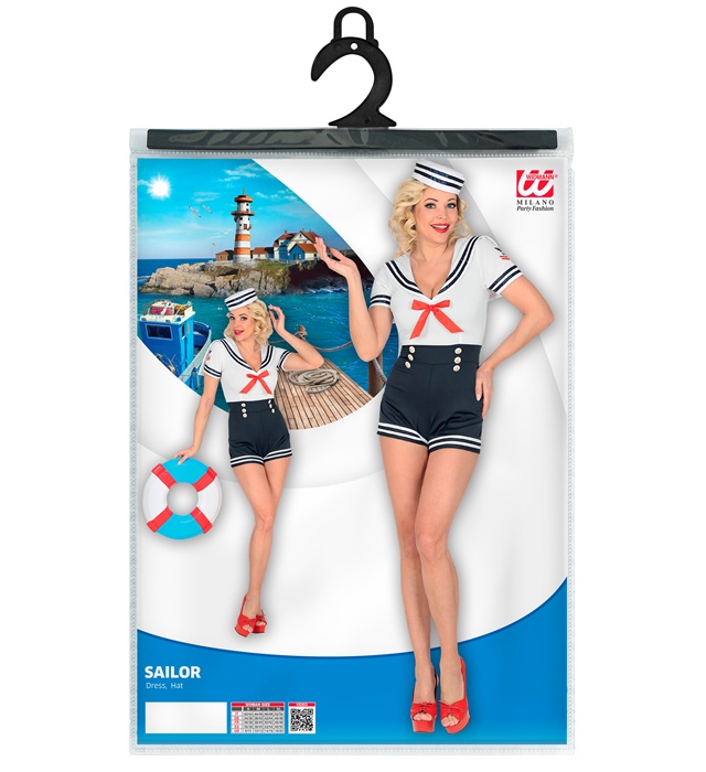 Costum Marinar Dama Salopeta