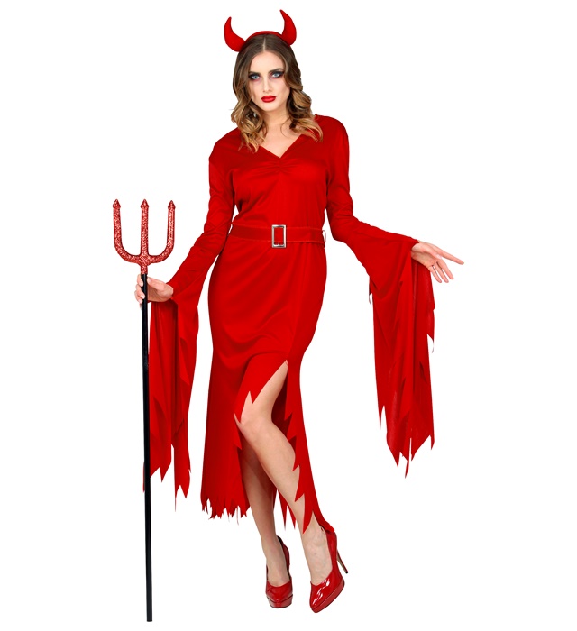 Costum Diavolita Rosu Adult