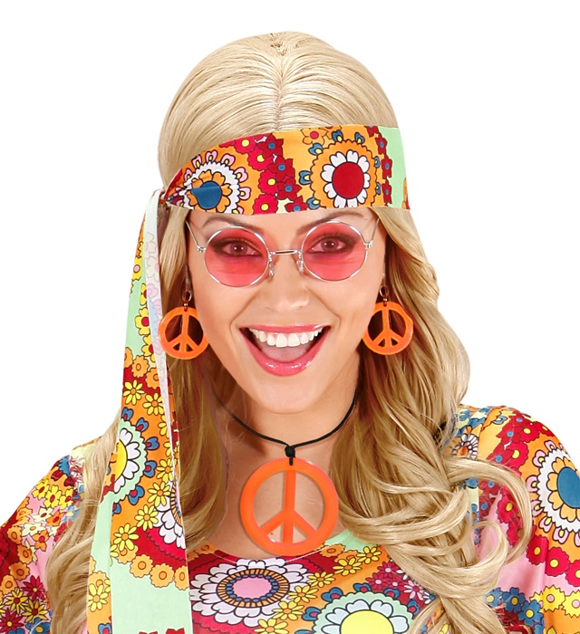 Set Hippie Portocaliu