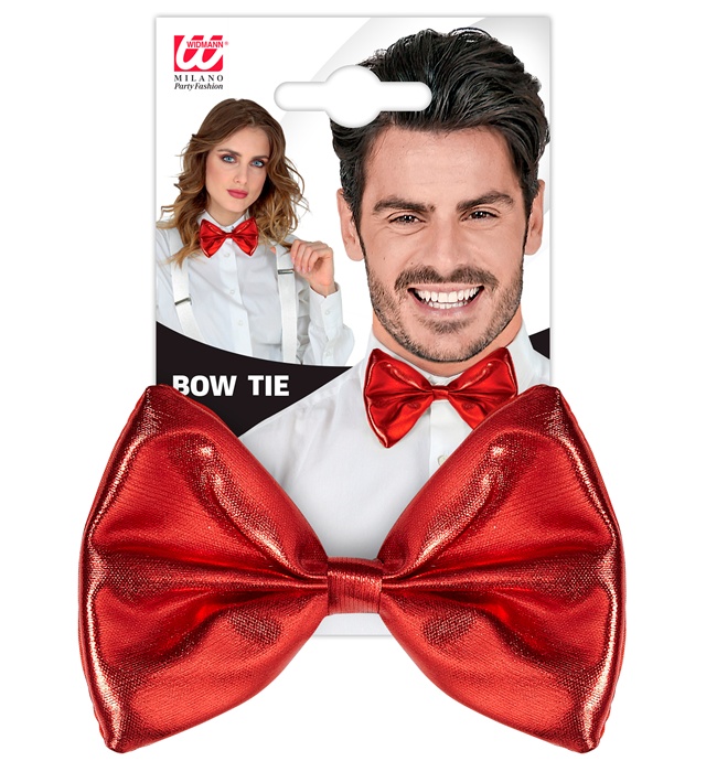 Papion Rosu Metalizat