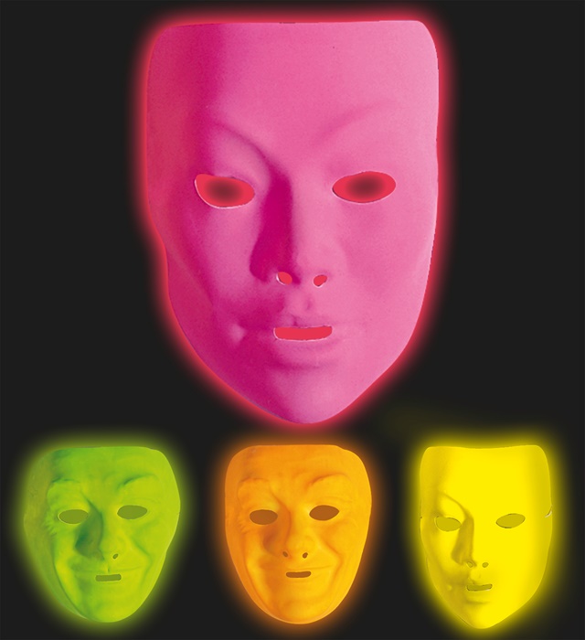 Masca Plastic Colorata