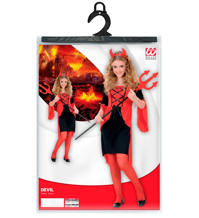 Costum Diavolita Fetita Halloween