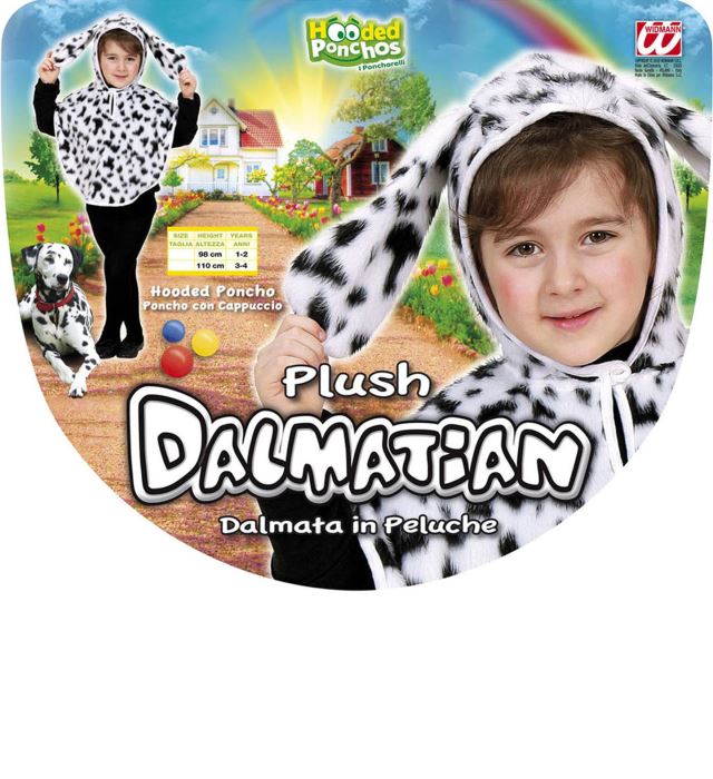 Costum Poncho Dalmatian