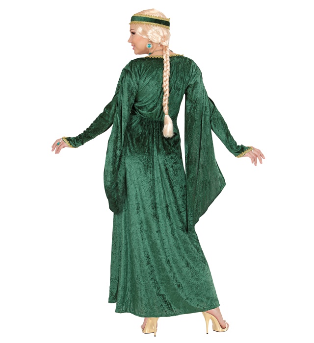 Costum Printesa Medievala Verde