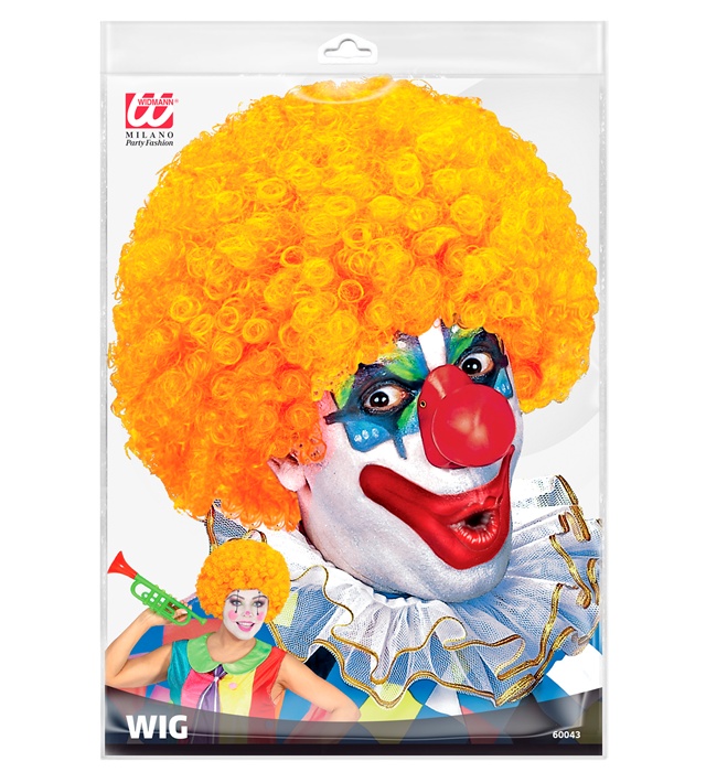 Peruca Clown Portocalie