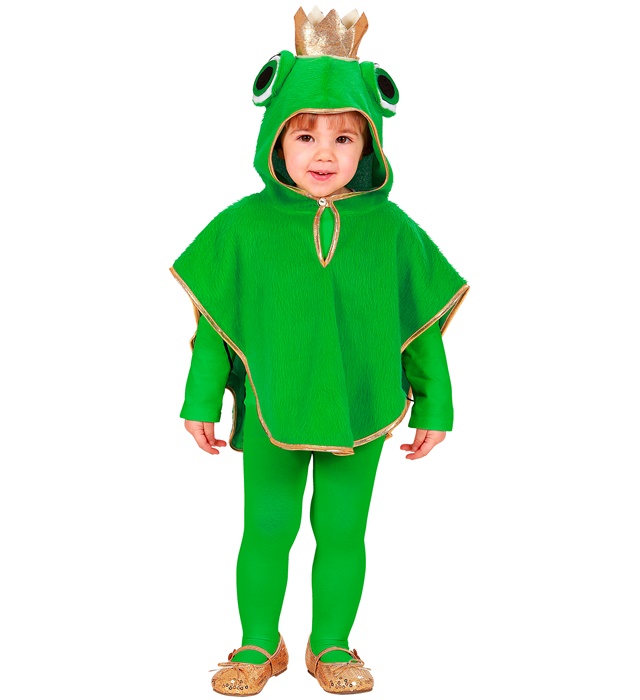 Costum poncho broscuță pentru copii