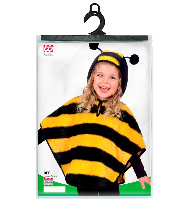 Costum poncho albină pentru copii