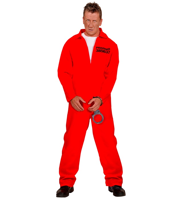 Costum Detinut Rosu