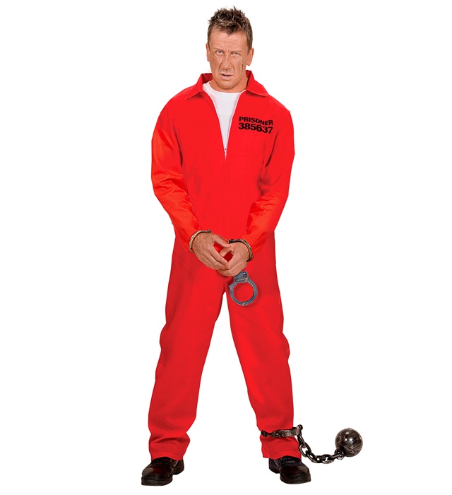 Costum Detinut Rosu