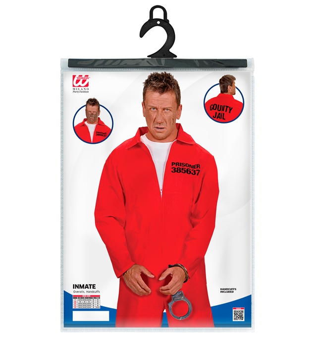 Costum Detinut Rosu