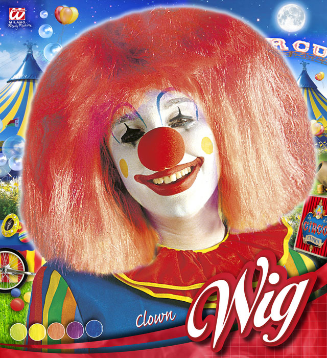 Peruca Clown Girl