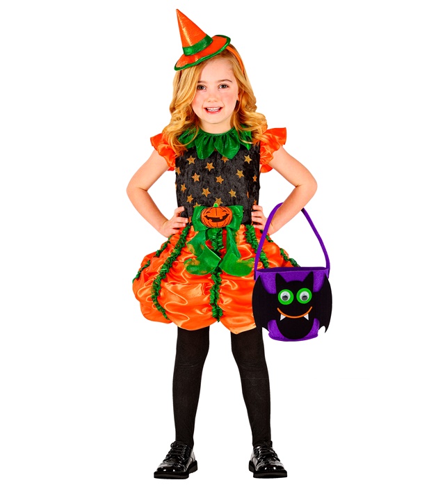Geanta Cos Liliac Halloween