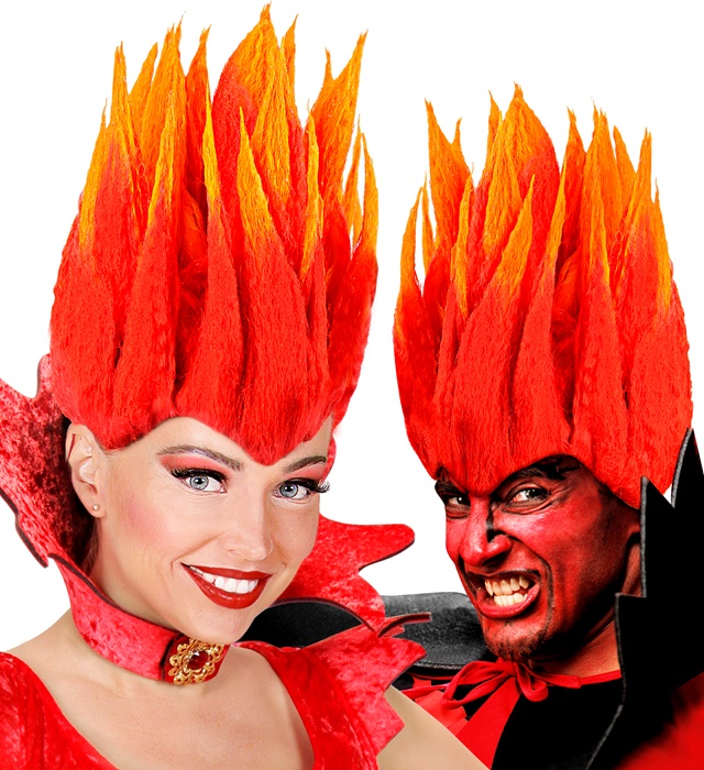 Peruca Dracusor Halloween