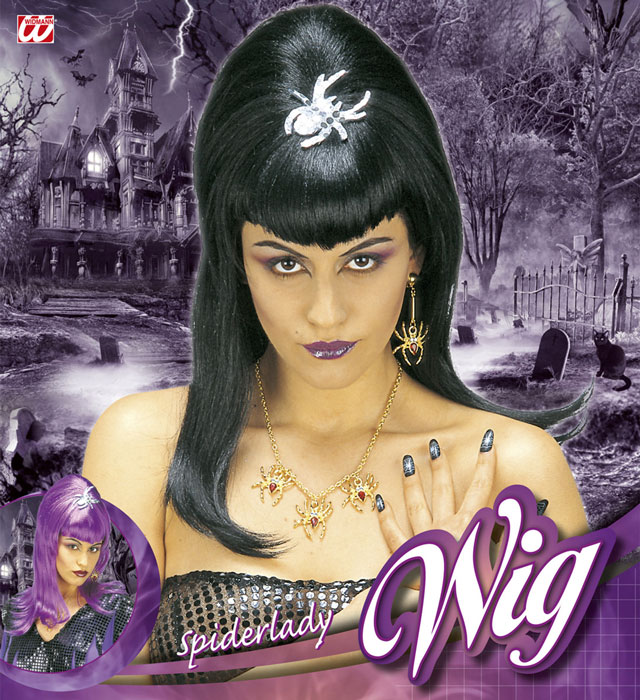 Peruca Spiderlady Halloween