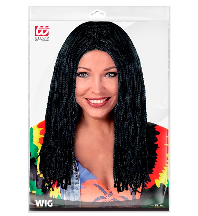 Peruca Reggae Bruneta