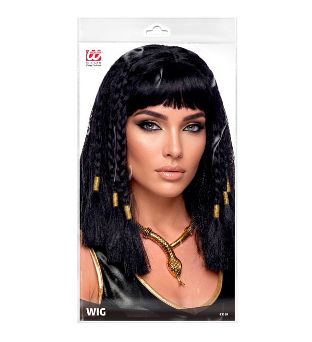 Peruca Bruneta Cleopatra