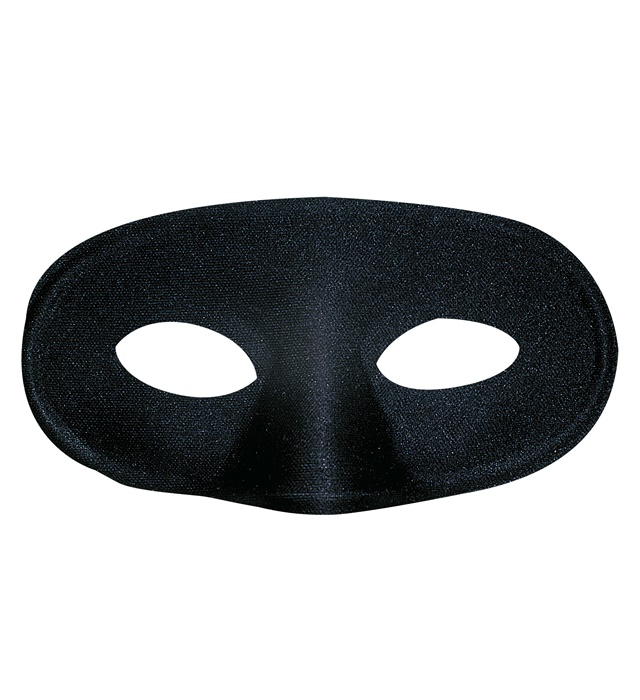 Masca Domino Copil Neagra