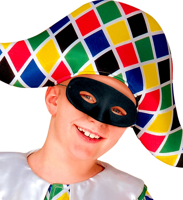 Masca Domino Copil Neagra