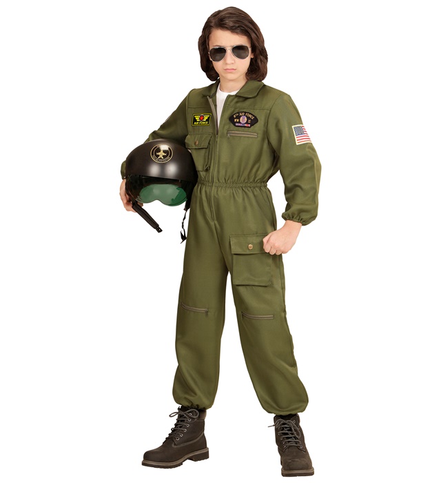 Costum Pilot Top Gun Copii