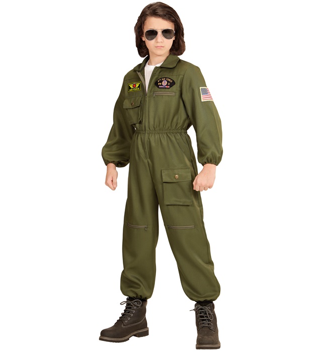 Costum Pilot Top Gun Copii