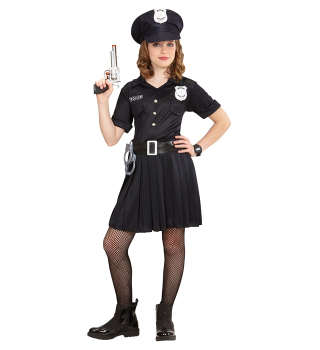 Costum Politista Negru