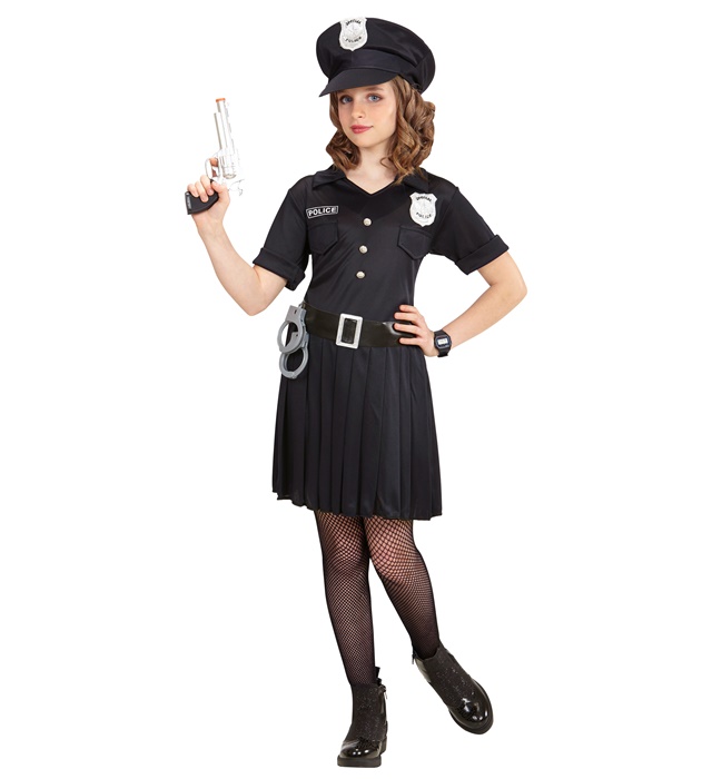 Costum Politista Negru