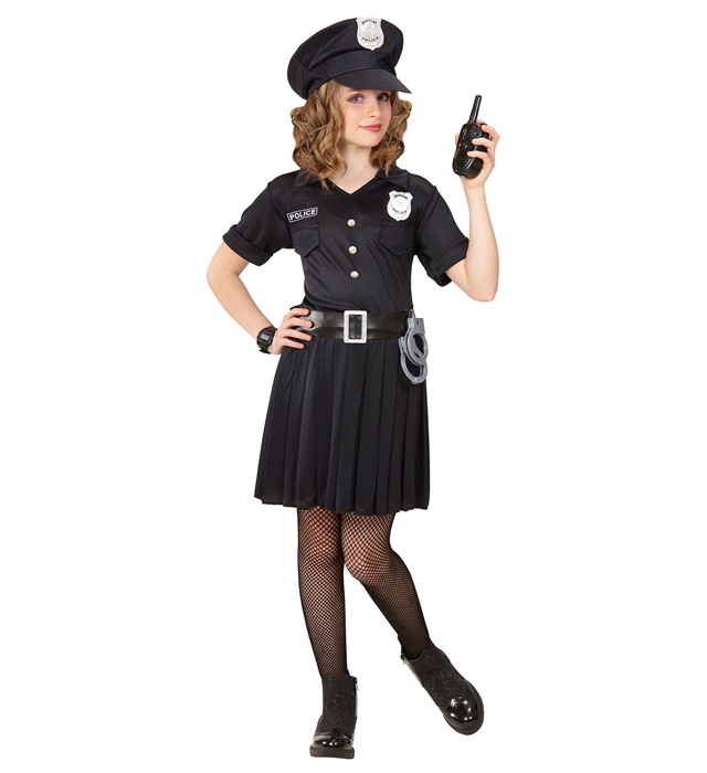 Costum Politista Negru