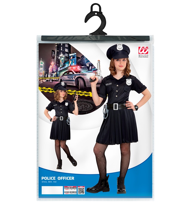 Costum Politista Negru