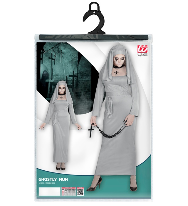 Costum Calugarita Horror Gri