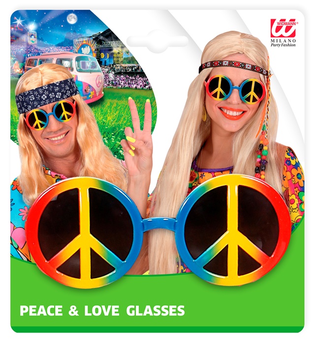 Ochelari Hippie Multicolori