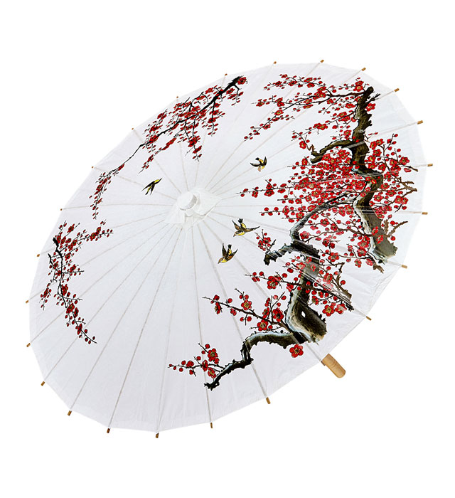 Umbrela Geisha Alba