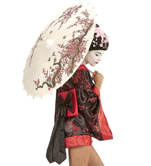 Umbrela Geisha Alba