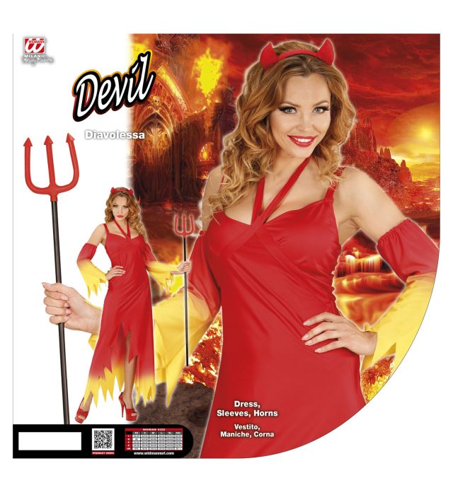 Costum Diavolita Flacari