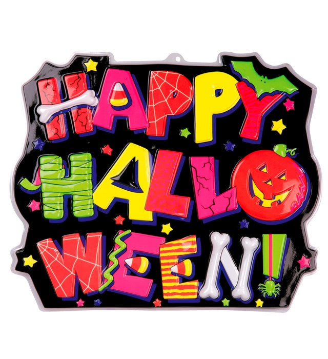Decor 3D Happy Halloween