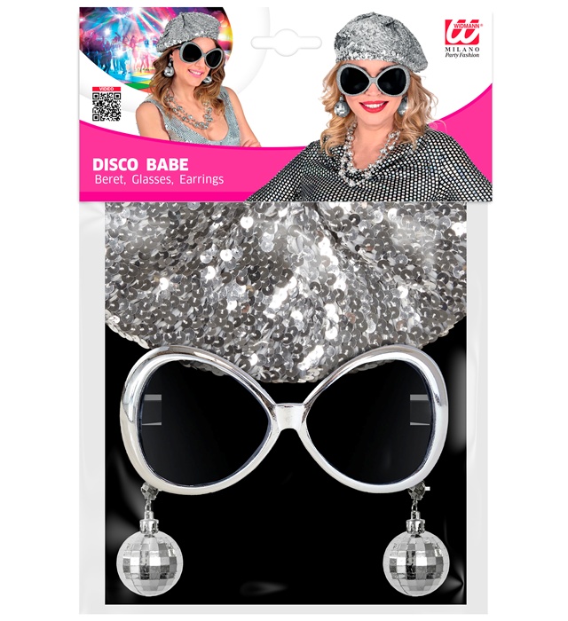 Set Disco Argintiu