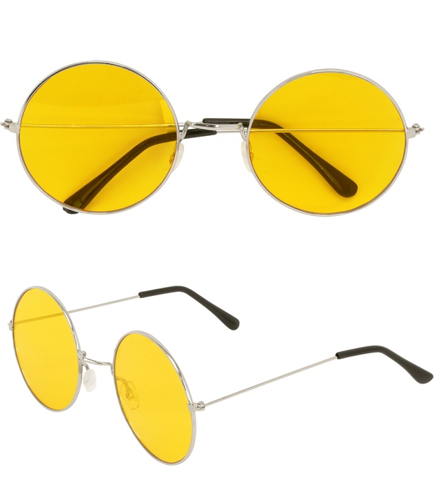 Ochelari Anii 70 Galbeni