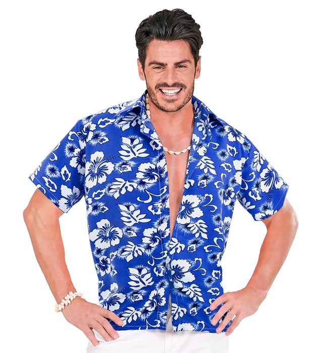Camasa Hawaii Albastra