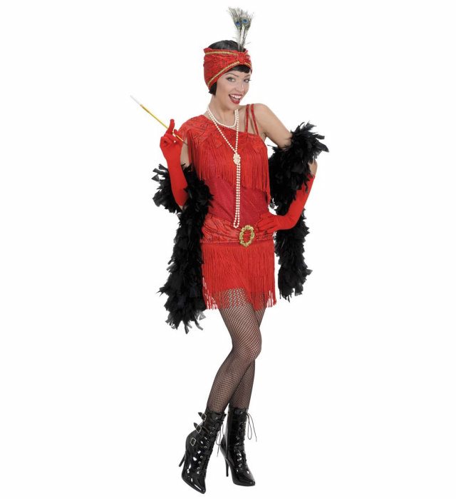 Costum Flapper Rosu