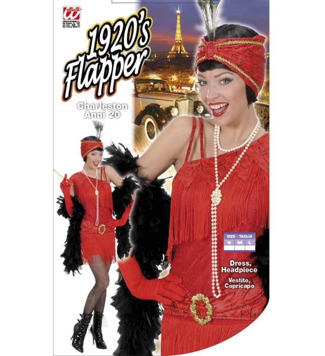 Costum Flapper Rosu