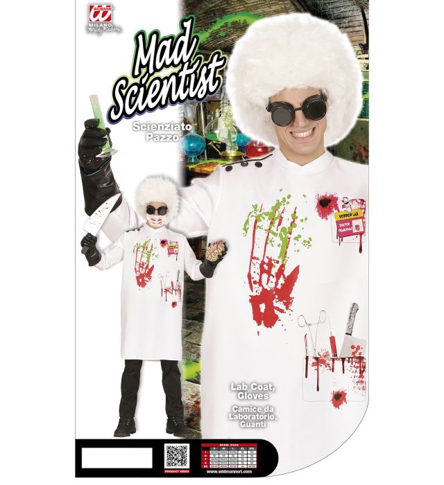 Costum Cercetator Nebun Adult