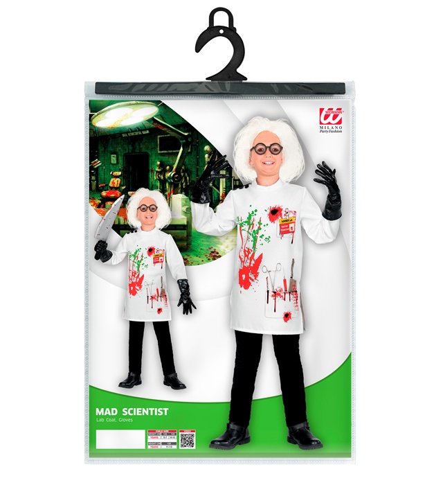 Costum Copil Cercetator Nebun