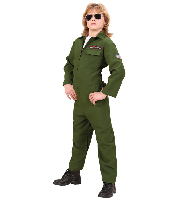 Costum Pilot Avion Lupta Copii