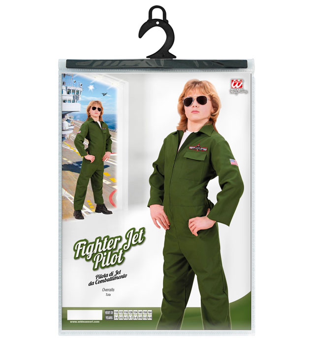 Costum Pilot Avion Lupta Copii