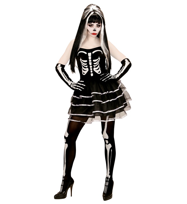 Costum Schelet Sexy Party