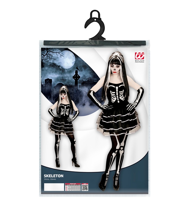 Costum Schelet Sexy Party